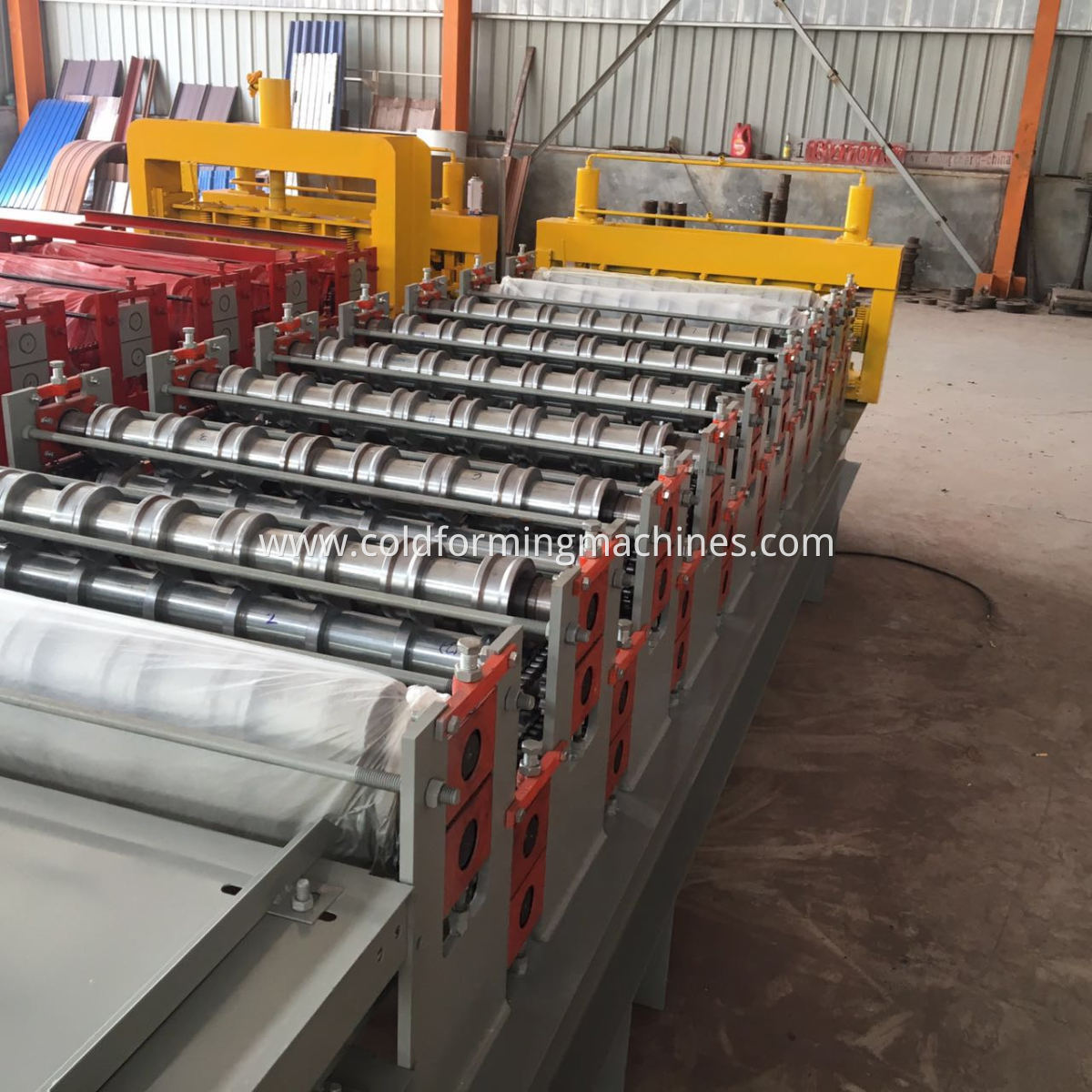 910-900 Double Layer Roll Forming Machine